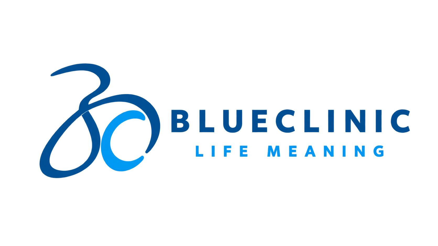 Blue Clinic logo, link to homepage